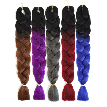 Wholesale Synthetic Hair 32inch 165g Ultra Braid Hair Premium Synthetic Jumbo Braid Hair