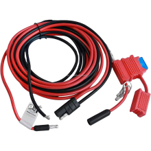 HKN4137 Mobile Power Cable - 10ft, 14 AWG, 15A, Compatible with CM200D, CM300D, DM4401E, XiR M3188, XPR5550, DGM5550