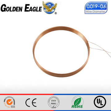 Enameled copper wire inductance coil winding copper