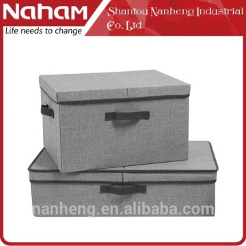 NAHAM collapsible fabric cloth storage box bins