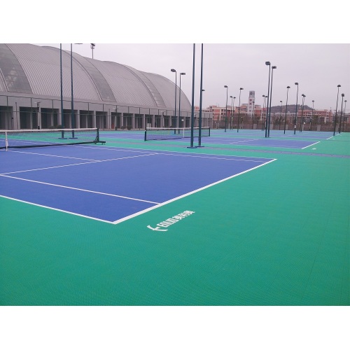 Sport Outdoor Sport Plancher PVC ปูพื้นพลาสติกสำหรับบ้านเทนนิสกระเบื้องปาร์ตี้เต็นท์วอลเลย์บอล