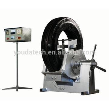 Partial tire vulcanizing machinery in easy operation