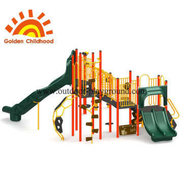 Orange And Green Playground Fit