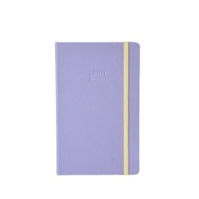 Custom Purple Linen Hardcover 2025 A5 Agenda Planner with Acid-Free Ivory Paper