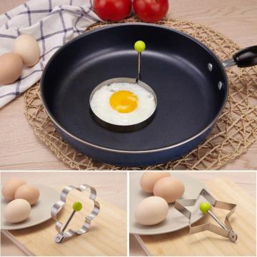 5Styles Stainless Steel Fried Egg Mould Omelette Mold Frying Egg Pancake Cake Mould DIY Egg Tools Kitchen Tools Cooking Gadgets