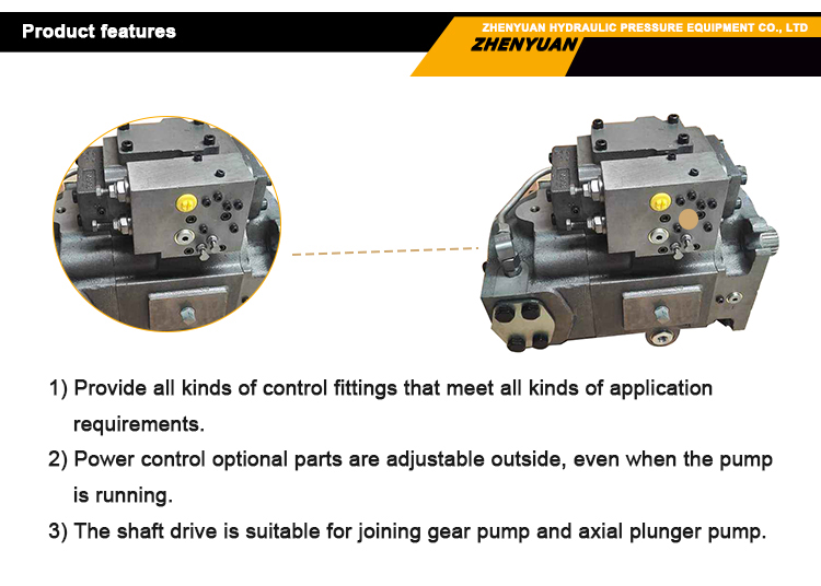 Sany Heavy Industry Loader Hydraulic Plunger Pump A11VO40LRS/10R-NSC12N00