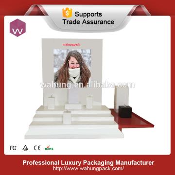 clean acrylic watch display, fancy watch display box (WH-3654)