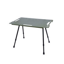 Lightweight Height Adjustment Multi Functional Aluminum Foldable Camping Outdoor Travel Beach Portable Picnic Folding Table