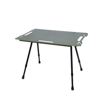 Lightweight Height Adjustment Multi Functional Aluminum Foldable Camping Outdoor Travel Beach Portable Picnic Folding Table