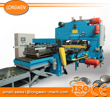 CNC sheet feed press for end making line food beverage chemical milk power can
