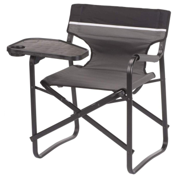 Aluminum Portable folding chair with Swivel Table