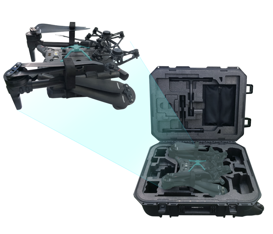 Throwing Box for DJI M300 RTK Airdrop Remote Control Payload Drop Release hook Drone Accessories