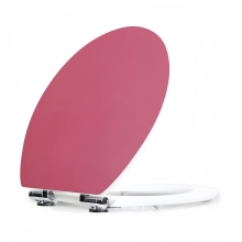 Fanmitrk red Toilet Seat Wooden-Durable Wood Toilet Seat