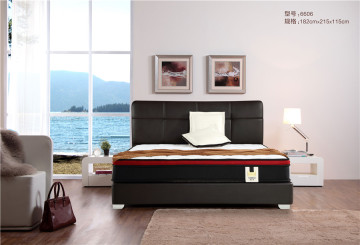 Black Leather Bed Deluxe