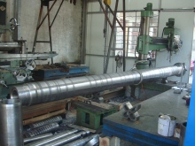 Barrel for injection machine