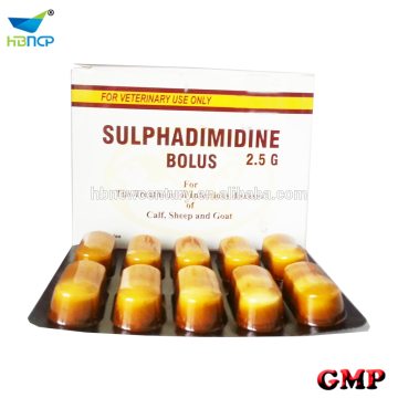 Veterinary medicine cattle bolus sulphadimidine for animals