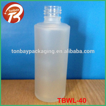 150ml cylindrical Glass Frosted screw Bottle