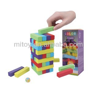 Hot sale item Tumbling tower jenga game pieces