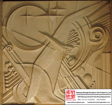 Copper Hotel Metope Sculpture