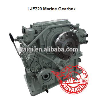 Advance Speed Reduction Transmission Gearbox LJF720 for Medium / High Speed Passenger Ships