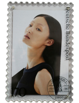 Acrylic Germany Stamp Photo Frame