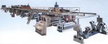 Double wall corrugated production line
