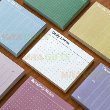 Personal Design Time Tracker: Sticky Memo Reminder Pad