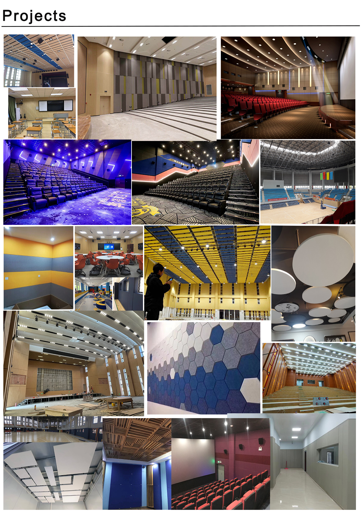 JFZ Acoustics Projects