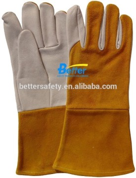 Long Grain Goat Leather Welding Glove TIG