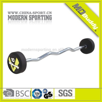 20lb weightlifting fixed curl barbell