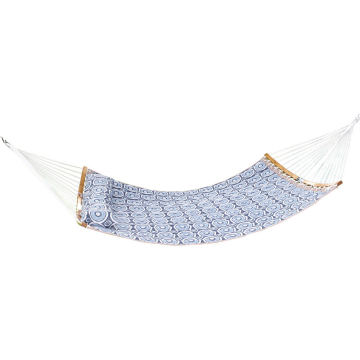 Outdoor Quilted Fabric Double Person Hanging Hammock