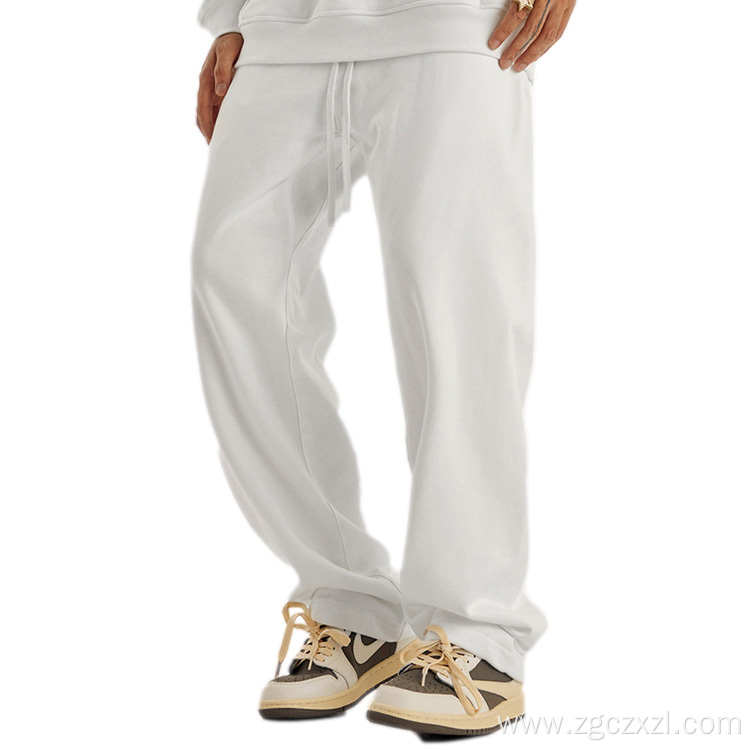 Earth Color Casual Trousers Loose Sweatpants