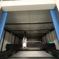 Machine de découpe laser à fibre CNC avec table d'échange