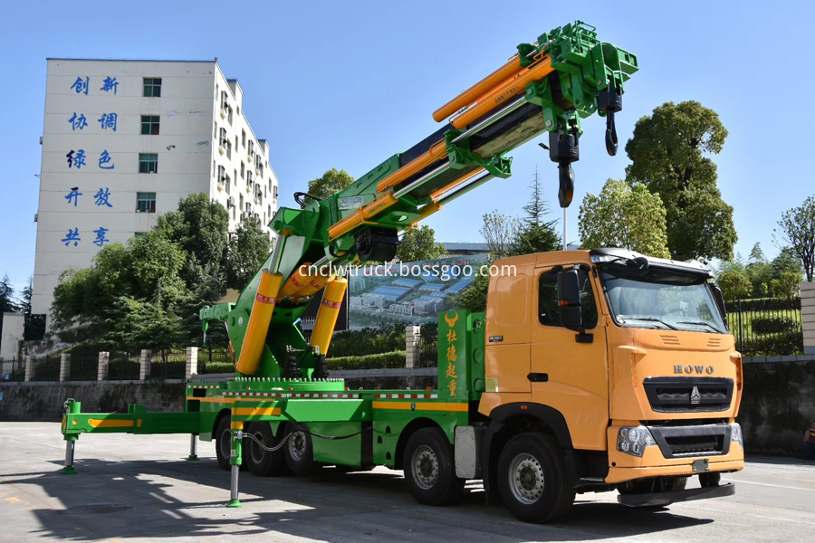 howo truck mounted crane 5