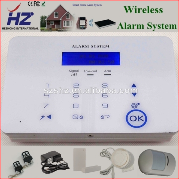 GSM3/4 Band Net transmission home security burglar alarm systems-wireless