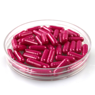 Medical Empty Capsules Empty Red Capsules Size 4