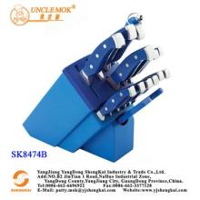 15PCS Kitchen Knife Set in POM Handle