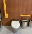 Toilet Toilet Stainless Stainless yang Dapat Diakses Kursi Roda