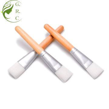Best Fan Mud Wooden Face Mask Brush