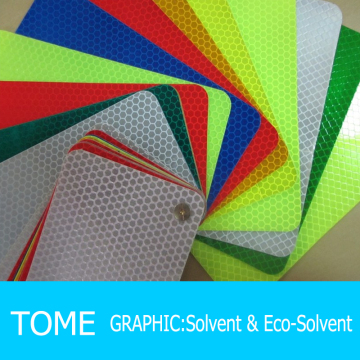 Reflective flex banner, knife coated frontlit pvc flex banner