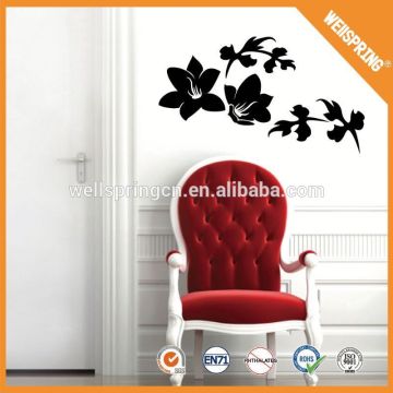 Popular waterproof repositionable vinyl wall tatoo sticker