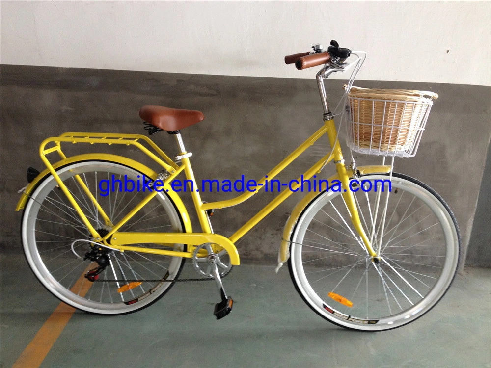 7 Speed Ladies Vintage City Cruiser Retro Hybrid Lady Bicycles