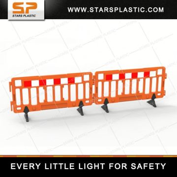 2 Meter Road Safety Heavy Base HDPE tensa barriers