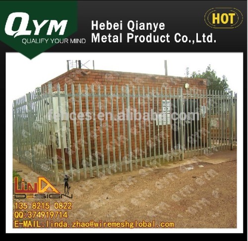 Palisade Fence /PVC Palisade Fence/CHINA FACTORY PALISADE STEEL FENCING SUPPLY