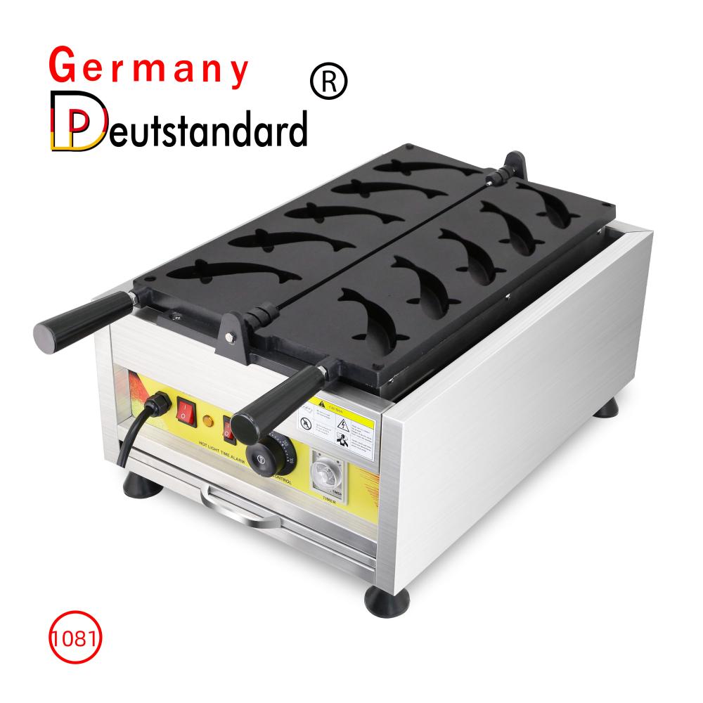 Elektro -Waffelhersteller -Maschine Non -Stick Waffel Baker Edelstahl Stahl