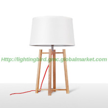 New design China top brand wooden table lamp with good qualit