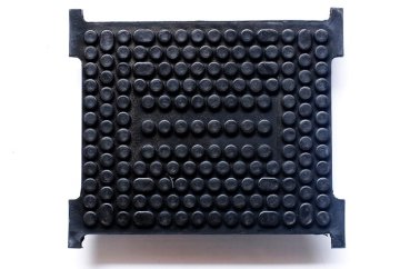 Vibration Isolation Bearings Rubber Material Pads Applied In Railway