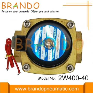 2W400-40 Solenoid Valve Untuk Industri Air