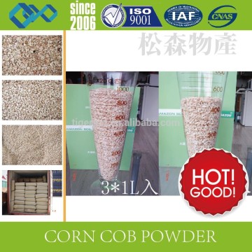 Chinese Corn Cob granule/corn cob grits for Mushroom