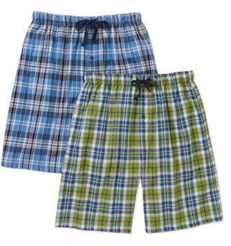 Hanes Men's 2-Pack Woven Sleep Jam Short